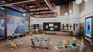 メタバースを使えば、リアルに対面しているような感覚で会話できる