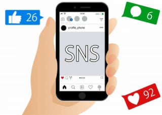 SNSは効率的に情報を拡散できます SNSは効率的に情報を拡散できます