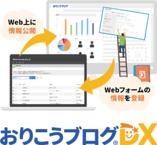 kintoneのアカウントを持たない社員にも情報共有を強化するなら、おりこうブログDX! kintoneのアカウントを持たない社員にも情報共有を強化するなら、おりこうブログDX!
