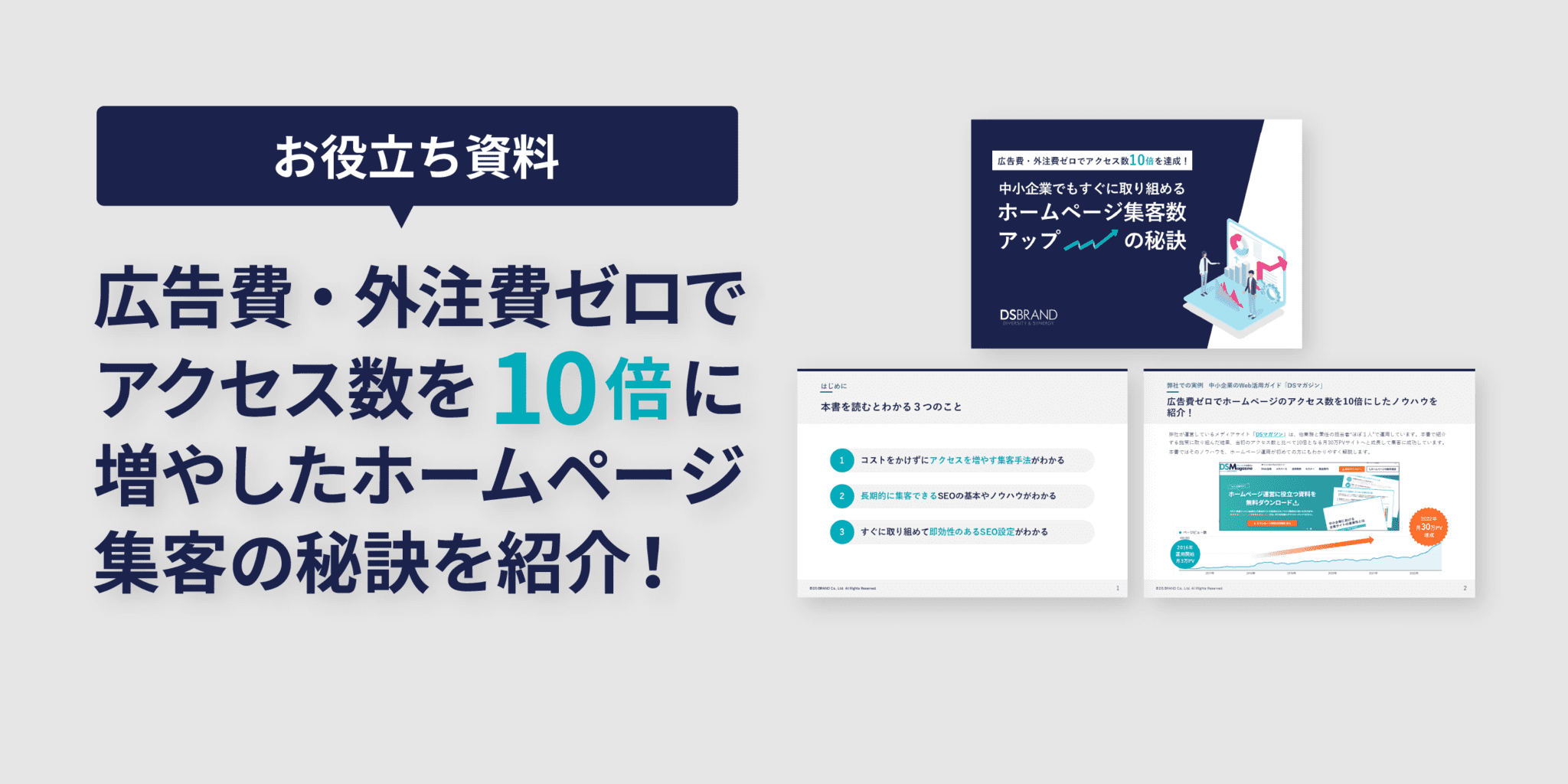 広告費・外注費ゼロでアクセス数を10倍に増やしたホームページ集客の秘訣を紹介！