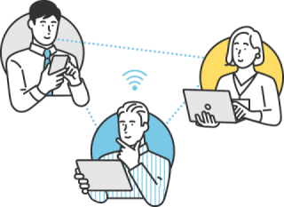 同時に複数の顧客と接点を持ち、もてなせる