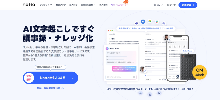 議事録作成・音声情報の活用 議事録作成・音声情報の活用