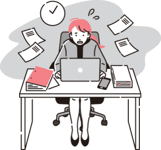 人手不足とマルチタスクの必要性：少人数で、備品管理・広報・外線対応など