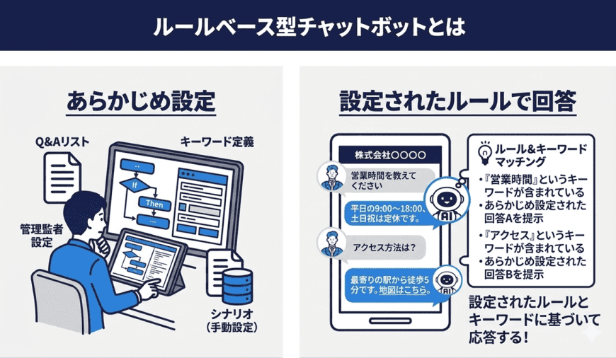 ルールベース型チャットボットとは