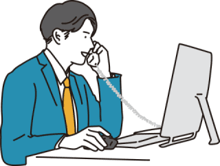 電話対応による作業の中断コスト