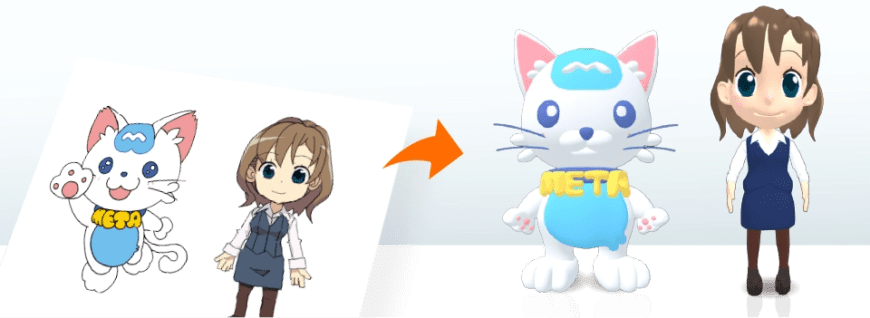 デザインカスタマイズ・AIアバター機能