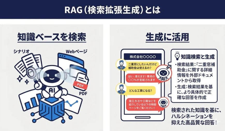 RAG(検索拡張生成)とは? RAG(検索拡張生成)とは?