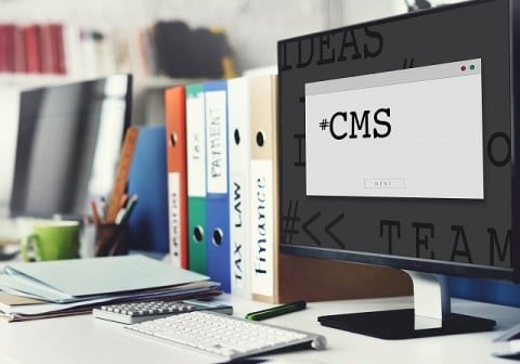 CMSではホームページの編集にブラウザを利用することが多い CMSではホームページの編集にブラウザを利用することが多い