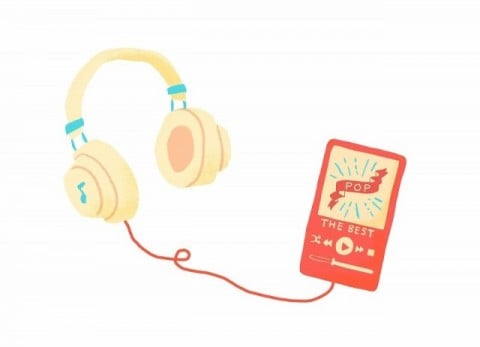 音楽配信アプリなどは事前に楽曲をダウンロードすれば、ネット環境がないところでも利用できる 音楽配信アプリなどは事前に楽曲をダウンロードすれば、ネット環境がないところでも利用できる
