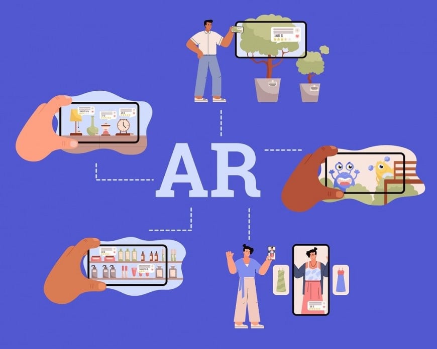 AR（拡張現実）とは？意味やVRとの違い、ビジネス活用事例を解説