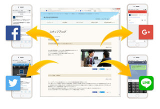 SNSは効率的に情報を拡散できます SNSは効率的に情報を拡散できます